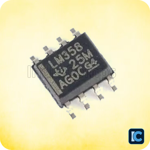 LM358DR Low Power Dual Op-Amp IC – SOIC-8 SMD LM358DR Low Power Dual Op-Amp IC – SOIC-8 SMD